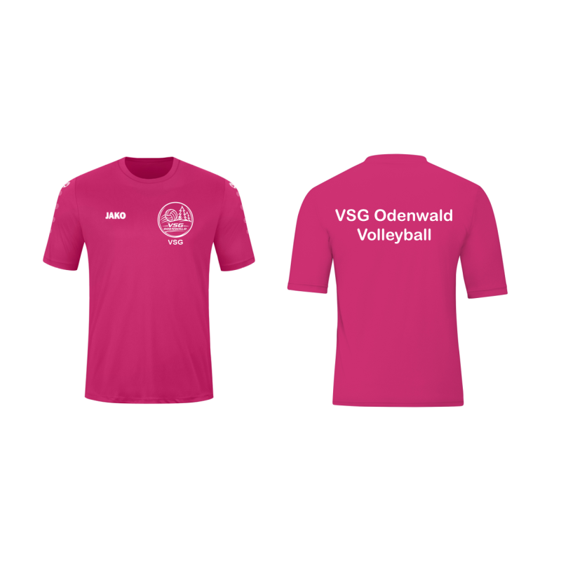 Jako Trikot Team VSG Odenwald Edition deep pink
