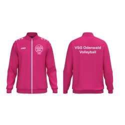 Jako Polyesterjacke Team One deep pink VSG Edition