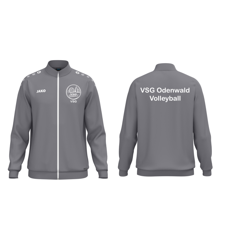 Jako Polyesterjacke Team One grau VSG Edition