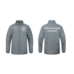 JAKO Stadionjacke mit Kapuze grau VSG Edition